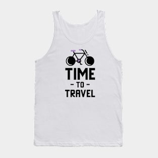 Time To Travel - Cycling Tank Top